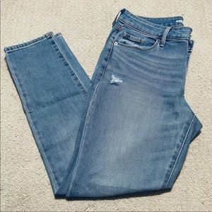 Old Navy Pop Icon Skinny Mid Rise 5 Pockets Denim Jeans Size 10 Petite